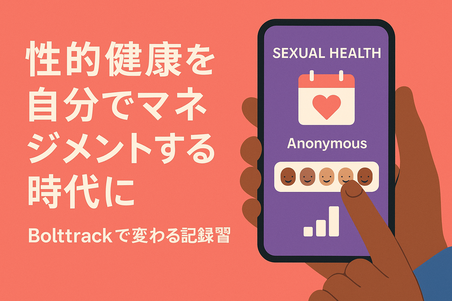 性的健康を自分でマネジメントする時代に―Bolttrackで変わる記録習慣